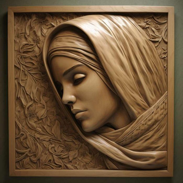 نموذج ثلاثي الأبعاد لآلة CNC 3D Art 